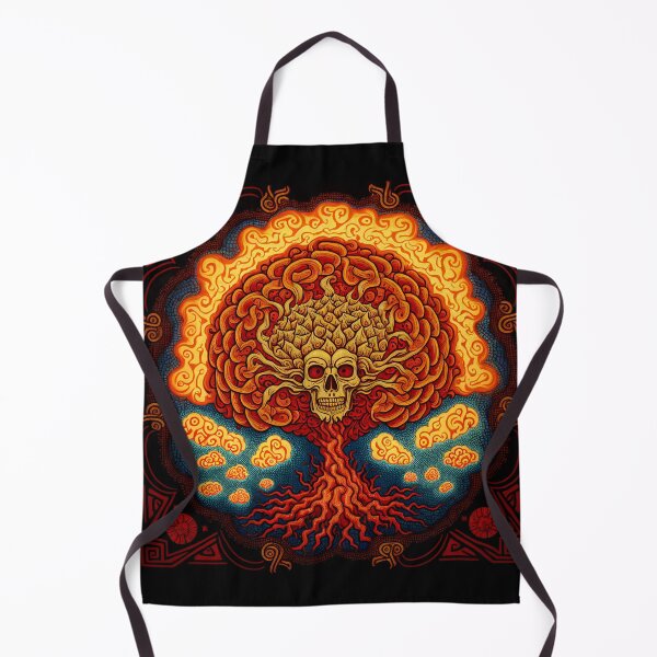Item preview, Mind blown psychedelic skull tattoo art #4 designed and sold by Christolamber.