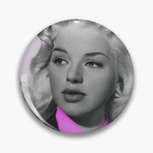 Artikelvorschau, Diana Dors mit rosa Schal entworfen und verkauft von carmencuarzo.