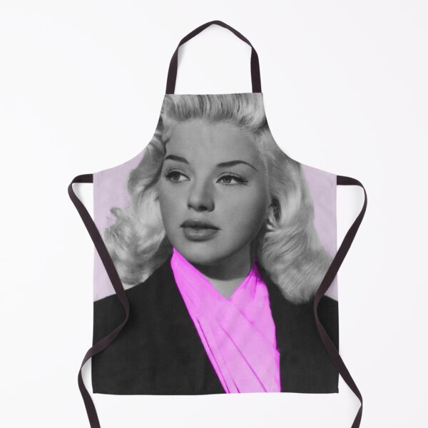 Aperçu de l'œuvre Diana Dors avec foulard rose créée et vendue par carmencuarzo.