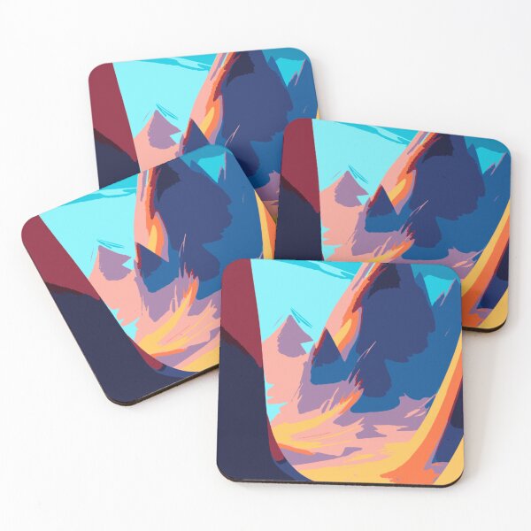 Item preview, Retro Futurism Art:- Retro Futurism Art-Retro Landscape Art designed and sold by typoinspired.