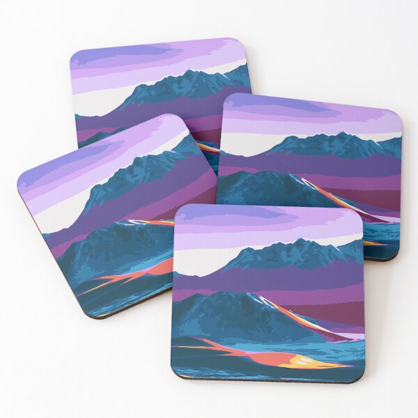 Item preview, Retro Futurism Art:- Retro Futurism Art-Retro Landscape Art designed and sold by typoinspired.