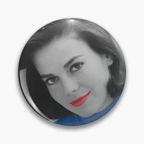 Item preview, Natalie Wood in a blue sweater designed and sold by carmencuarzo.