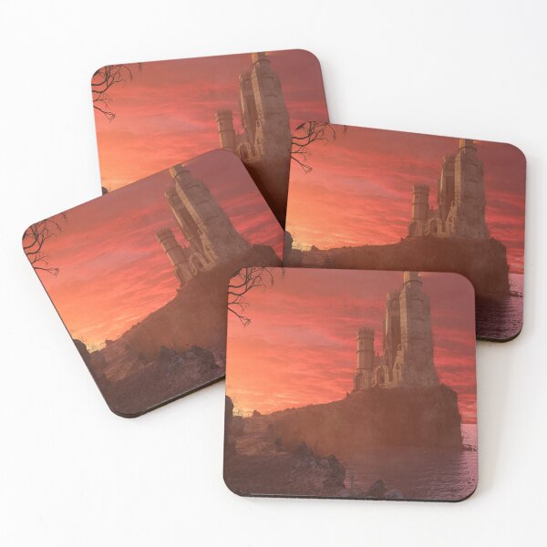 Item preview, sunset destroy castle designed and sold by Marc  Mons.