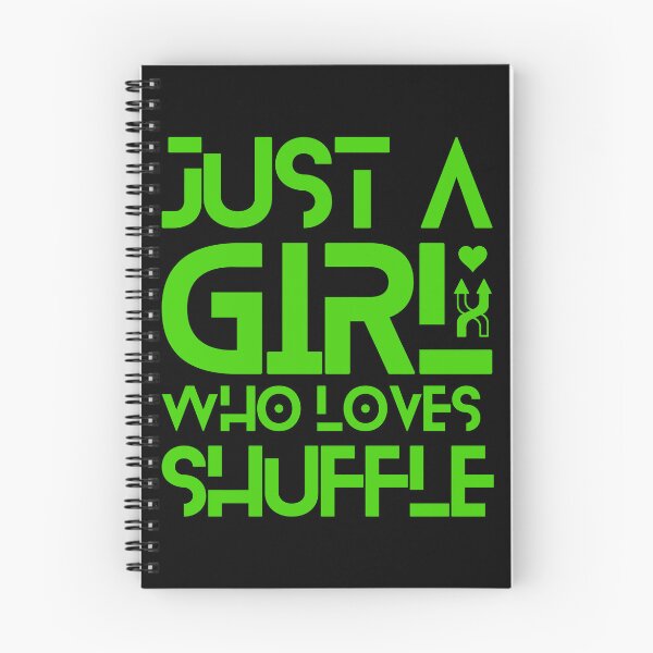 Item preview, Just A Girl Who Loves Shuffle designed and sold by Styler Design.