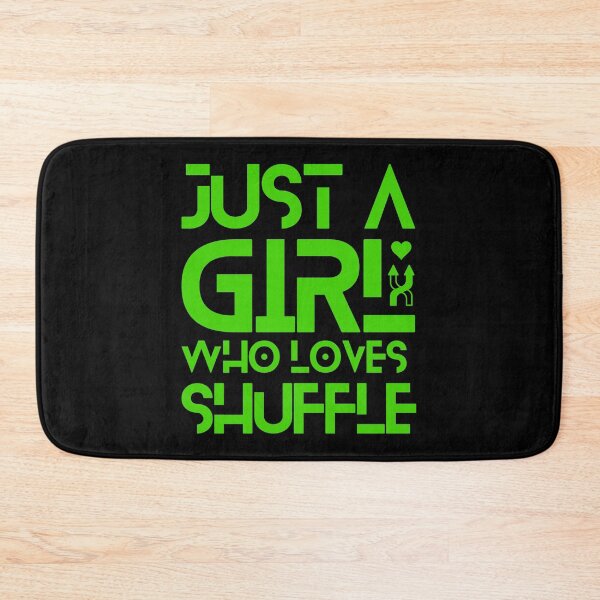 Item preview, Just A Girl Who Loves Shuffle designed and sold by Styler Design.