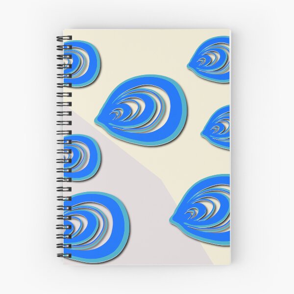 Item preview, forma de concha azul designed and sold by Gaillycools.