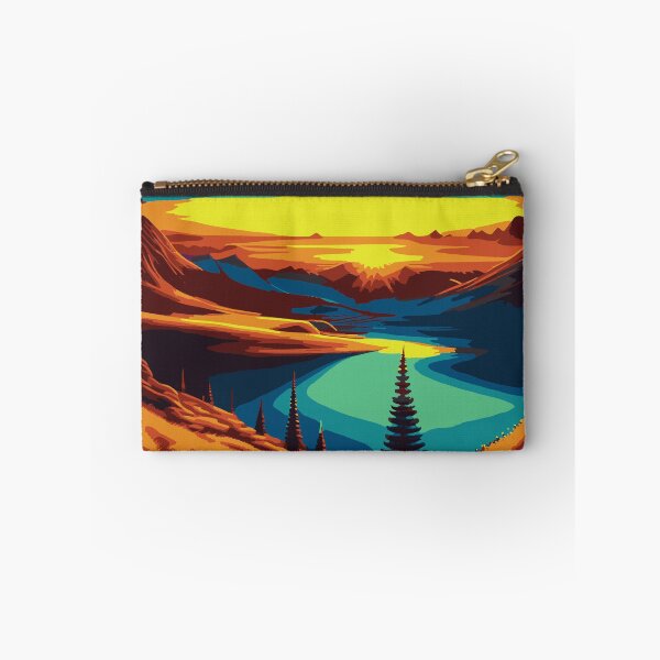 Item preview, Retro Futurism Art:- Retro Futurism Art-Retro Landscape Art designed and sold by typoinspired.