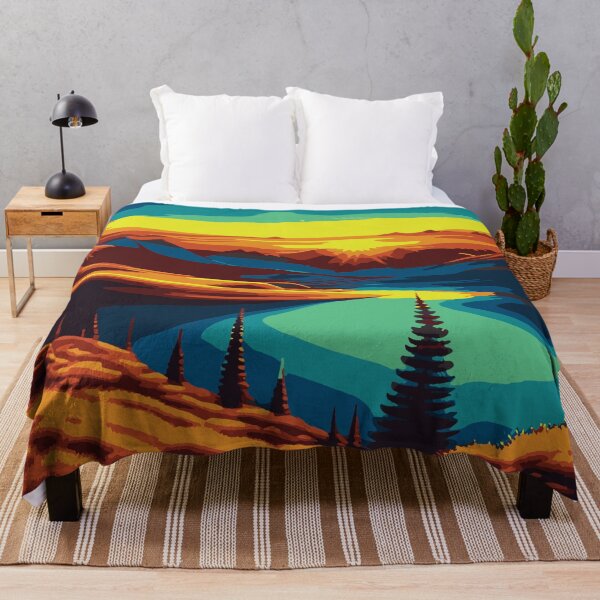 Item preview, Retro Futurism Art:- Retro Futurism Art-Retro Landscape Art designed and sold by typoinspired.