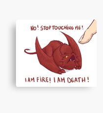Little Smaug - Dragon Canvas Print