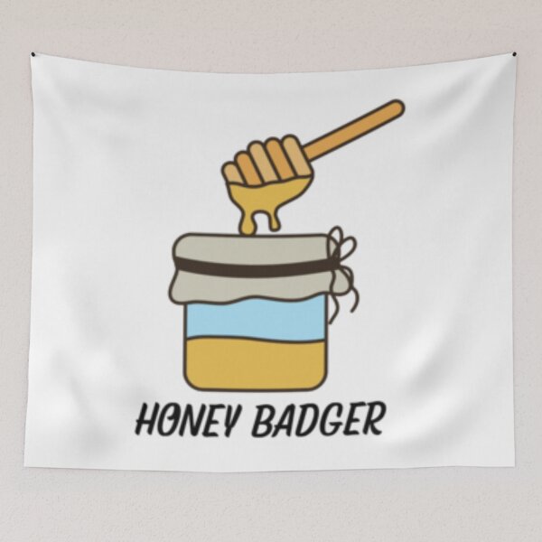 Item preview, honey badger   designed and sold by missretrorobin.