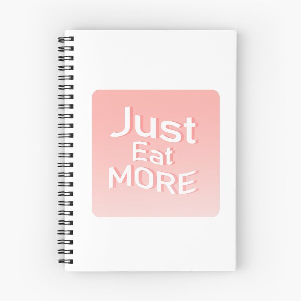 Item preview, Just Eat More bulking motivation  designed and sold by GymRatz-shop.