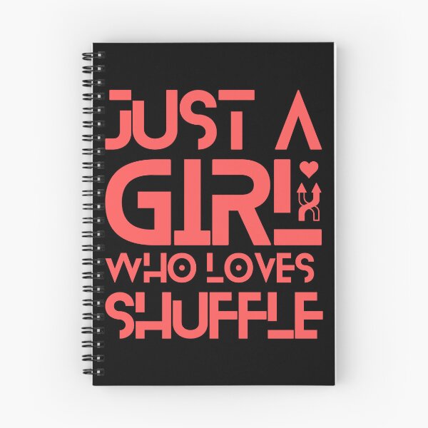 Item preview, Just A Girl Who Loves Shuffle designed and sold by Styler Design.