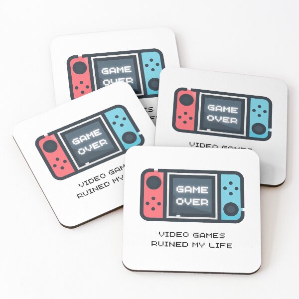 Item preview, Video Games Ruined My Life designed and sold by azy2shop.