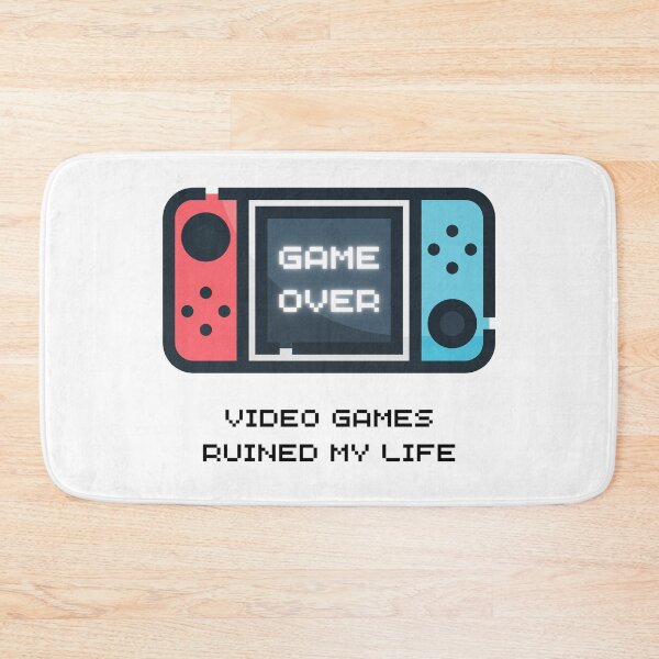 Item preview, Video Games Ruined My Life designed and sold by azy2shop.