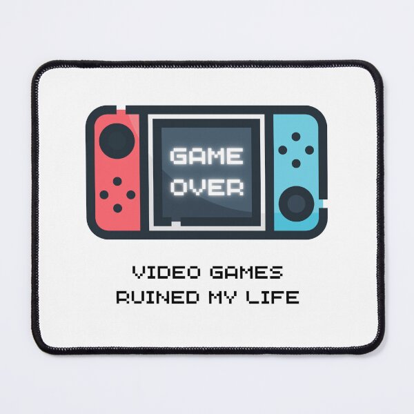 Item preview, Video Games Ruined My Life designed and sold by azy2shop.