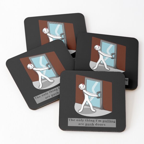 Item preview, Only Pulling Push Doors designed and sold by Marrtian Designs.