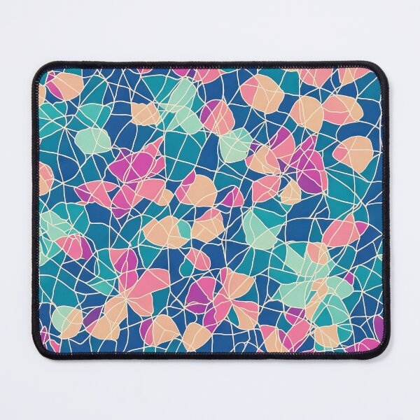Item preview, Colorful Geometric Leaves and Outline Pattern designed and sold by RougeTrader.