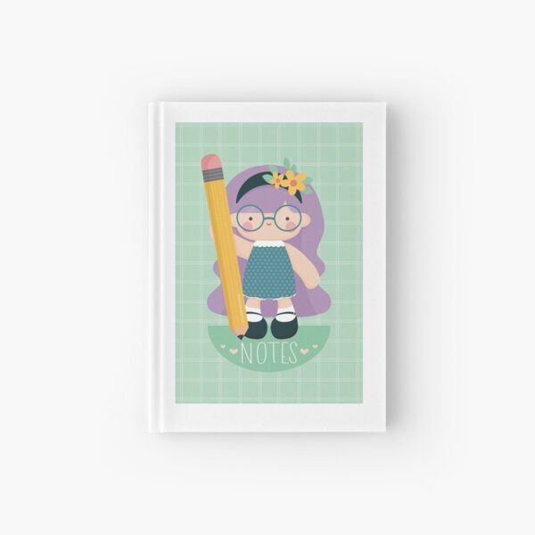 Smarty Pants Pastel Notes Pencil Cute Teacher Schoolgirl Hardcover Journal