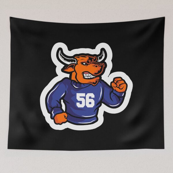 Item preview, Cool Bull With Sports Sweater  designed and sold by missretrorobin.