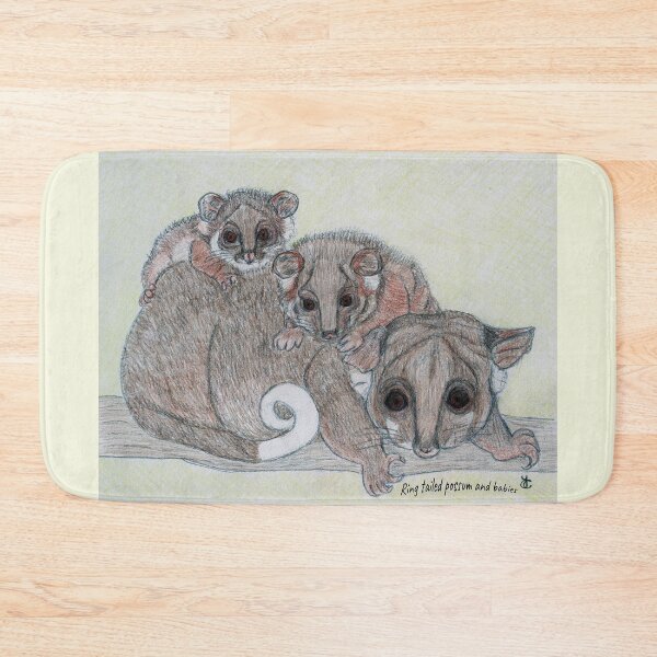 Item preview, Ring-tailed possum and babies designed and sold by Acetry99.