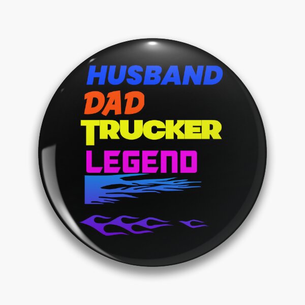 Item preview, HUSBAND DAD TRUCKER LEGEND T-shirts designed and sold by UnshieldArt.