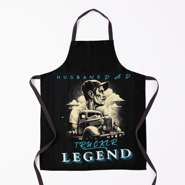 Artikelvorschau, Ehemann, Vater, Trucker-Legende entworfen und verkauft von Tropium-Designs.