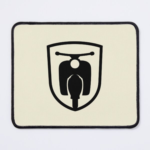 Item preview, Moped motor scooter emblem (black) designed and sold by VEB Ostladen.