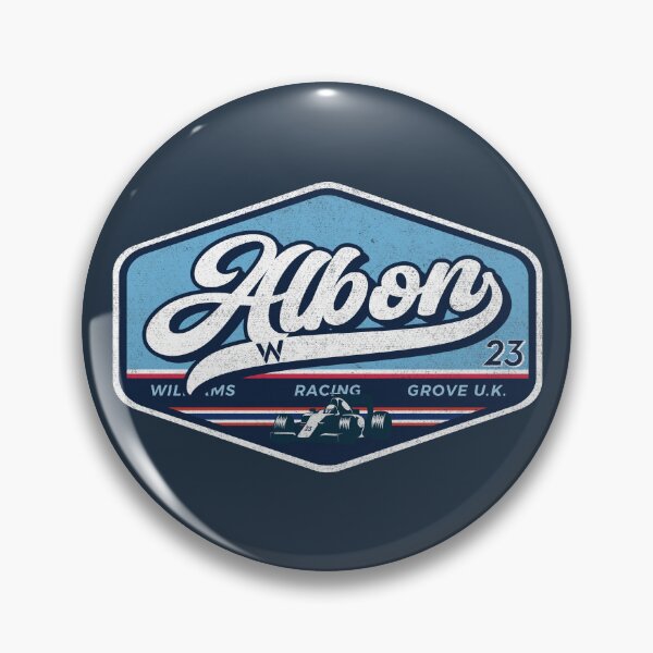 Item preview, Alex Albon Racing Badge designed and sold by Numero14.