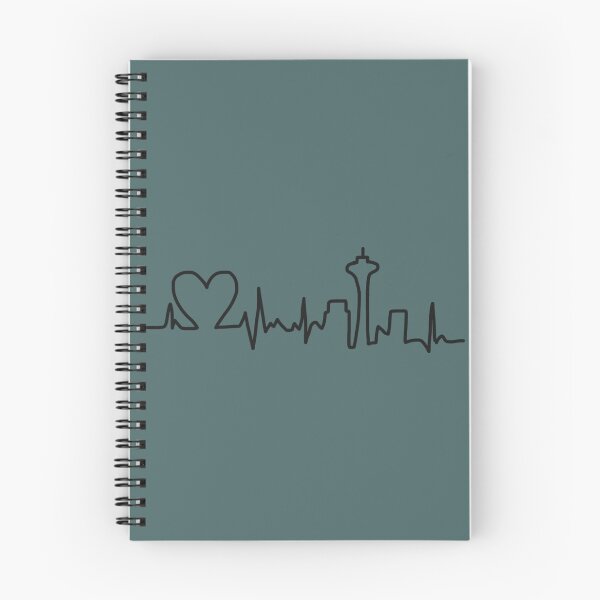 Item preview, heart beat skyline designed and sold by AleeneFord.