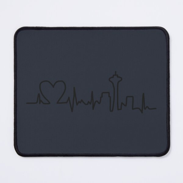 Item preview, heart beat skyline designed and sold by AleeneFord.