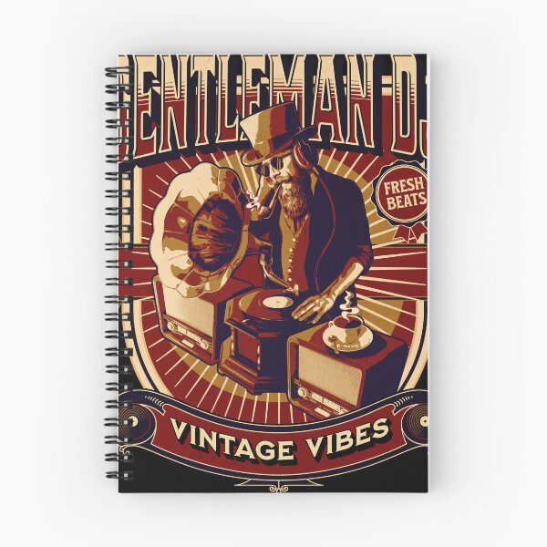 Item preview, Gentleman DJ  Old SchoolT-shirt designed and sold by Invoked-ink.