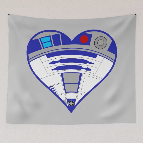 Item preview, Heart2D2 designed and sold by BasiliskOnline.