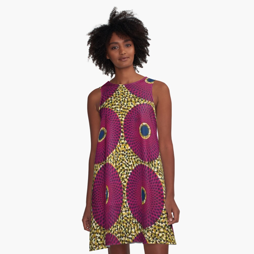 Africa fabric A-Line Dress