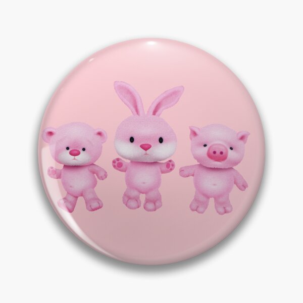Item preview, Three pink pals by Maxine Gadd  designed and sold by Maxine Gadd.