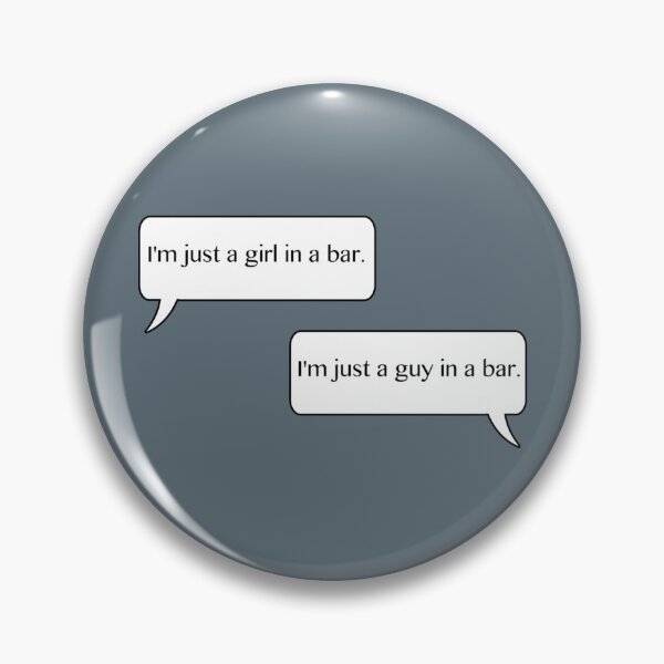Item preview, just a girl and a guy in a bar designed and sold by AleeneFord.