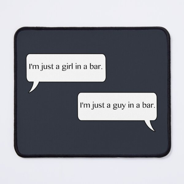 Item preview, just a girl and a guy in a bar designed and sold by AleeneFord.
