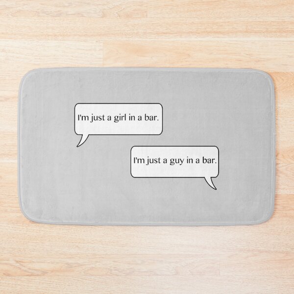 Item preview, just a girl and a guy in a bar designed and sold by AleeneFord.