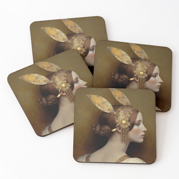 Item preview, A woman wearing a golden headpiece designed and sold by Warehouse46.