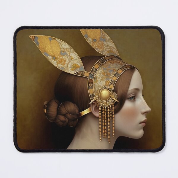 Item preview, A woman wearing a golden headpiece designed and sold by Warehouse46.