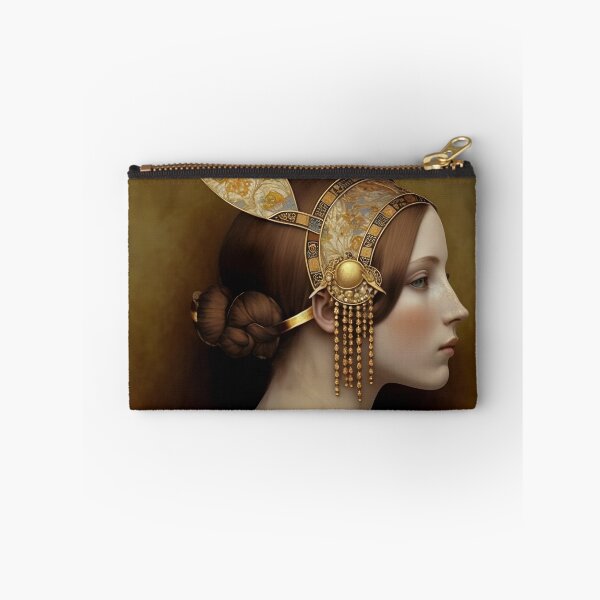 Item preview, A woman wearing a golden headpiece designed and sold by Warehouse46.