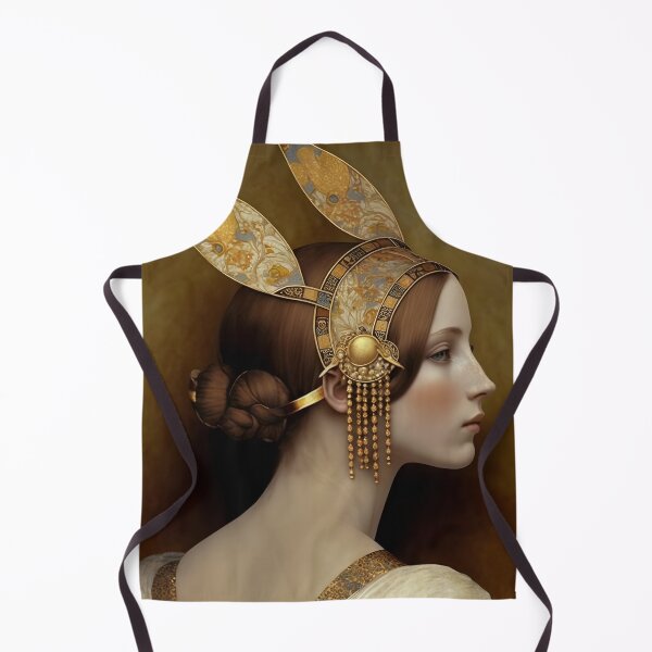 Item preview, A woman wearing a golden headpiece designed and sold by Warehouse46.