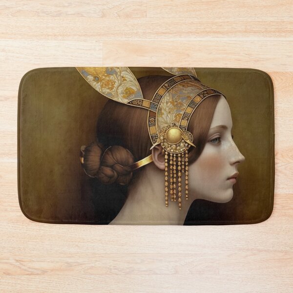 Item preview, A woman wearing a golden headpiece designed and sold by Warehouse46.