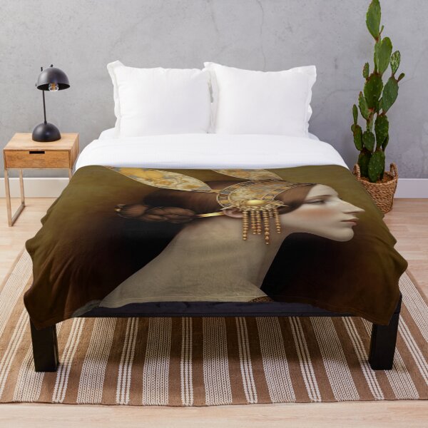 Item preview, A woman wearing a golden headpiece designed and sold by Warehouse46.