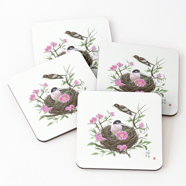 Item preview, Asian Bird Splendor designed and sold by GreenBubble - Shop and reforest.