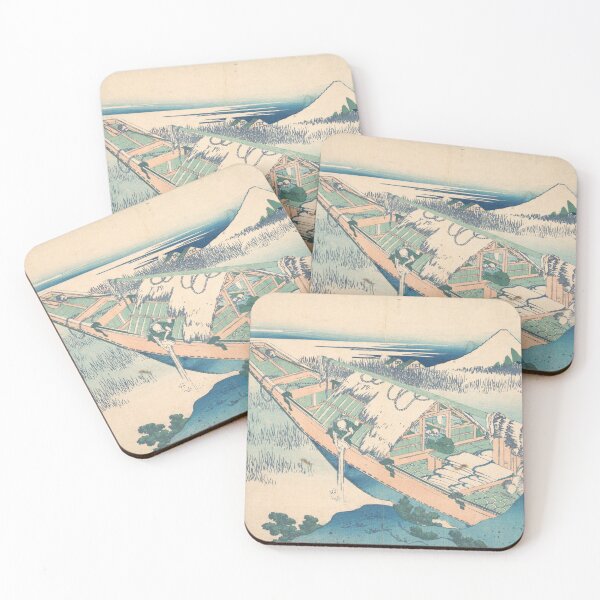 Item preview, Ushibori in Hitachi Province by Hokusai designed and sold by AgelessArt.