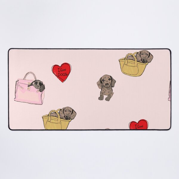 Item preview, Black and Tan Dachshund with Heart designed and sold by Itsdomd.