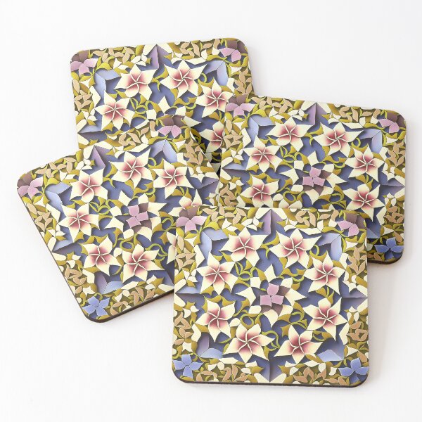 Item preview, Tessellating Floral Pattern designed and sold by DougalWear.