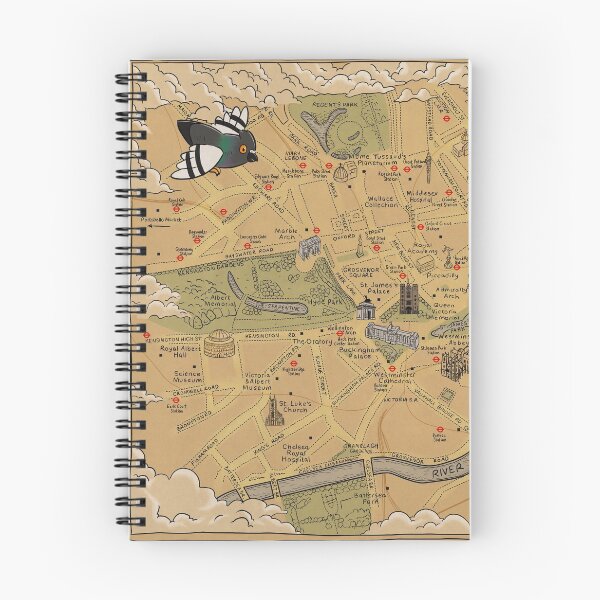 Item preview, Tolkien London Map designed and sold by Milmino.