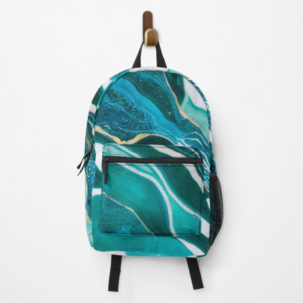Item preview, Turquoise white marble texture designed and sold by AppleElf.
