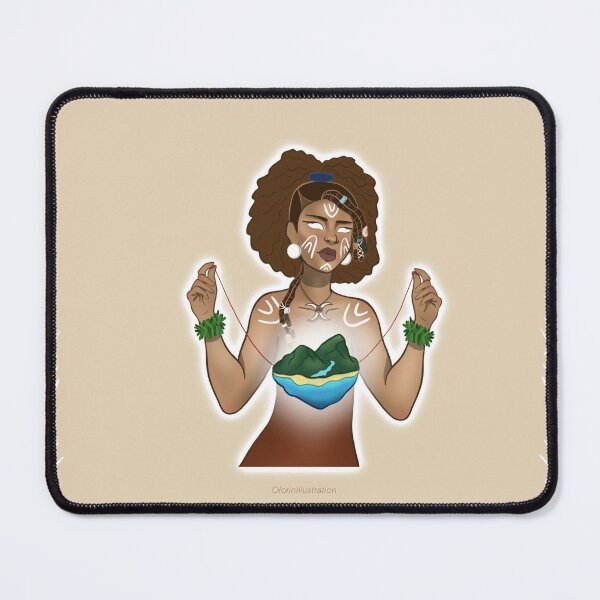 Item preview, island woman designed and sold by OlorinIlu.